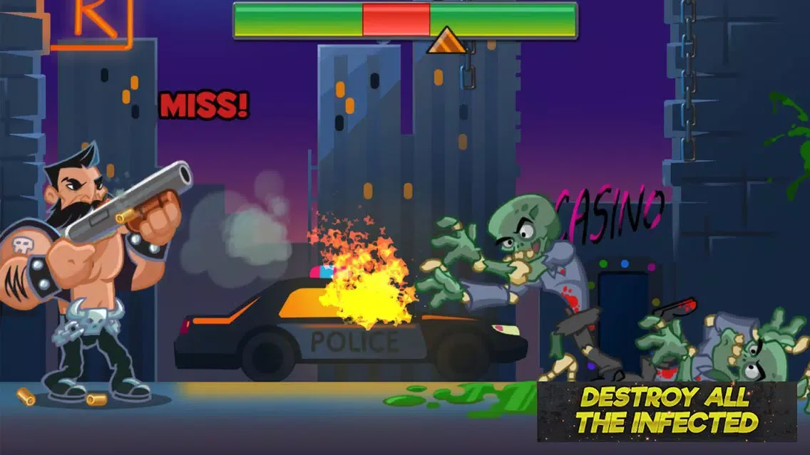 Captures d'écran de Zombie Street Shooting Challen