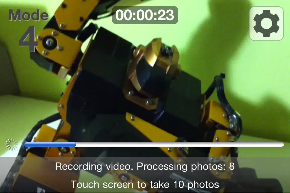 Capturas de tela do CamYA - Photos and Video at the moment / Bursts of up to 9999 photos / Black Screen Mode