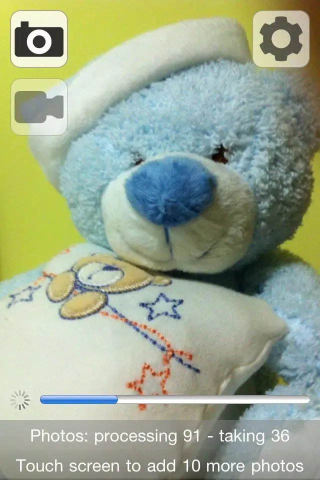 Capturas de tela do CamYA - Photos and Video at the moment / Bursts of up to 9999 photos / Black Screen Mode