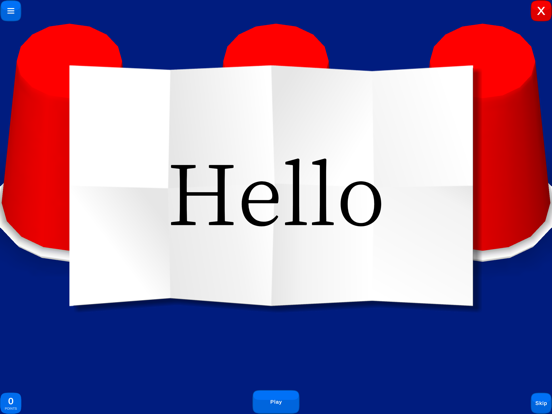 Ảnh chụp màn hình của Magic Cups - Vocabulary Game iPad 