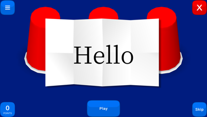 Ảnh chụp màn hình của Magic Cups - Vocabulary Game