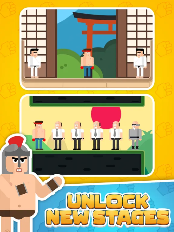 Mr Fight - Wrestling Puzzles iPad  스크린샷