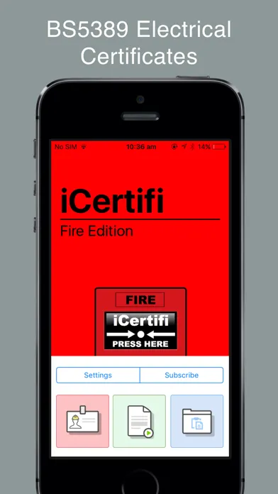 iCertifi Fire Edition应用截图