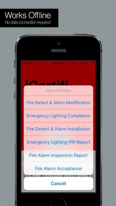 iCertifi Fire Edition应用截图