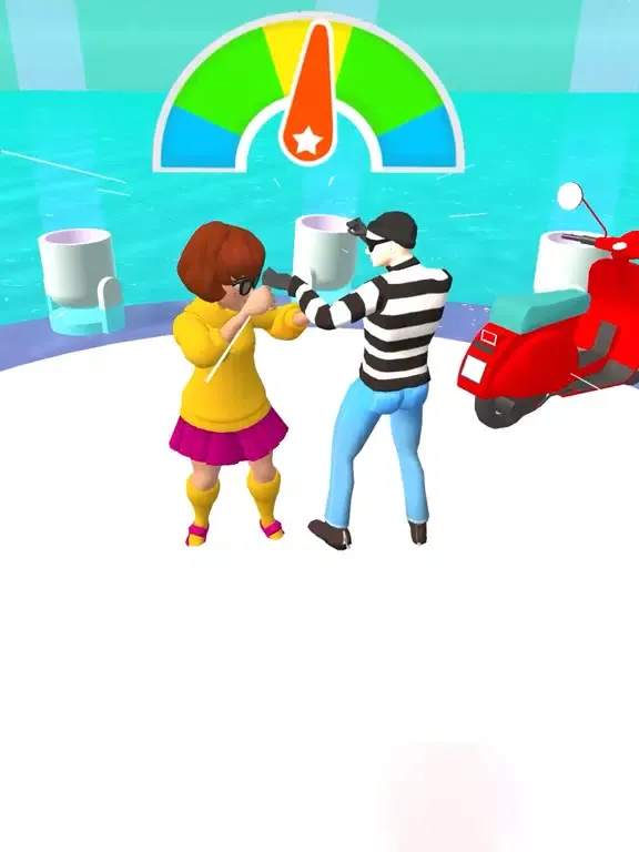 Girl Run 3D - Catch the Thief iPad Screenshots