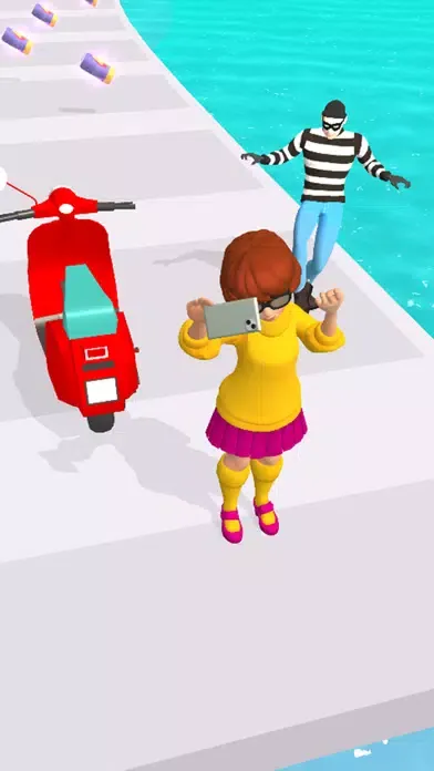 Girl Run 3D - Catch the Thief Screenshots