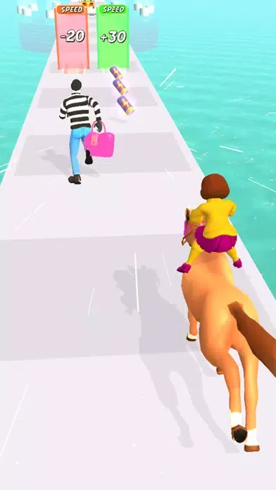 Girl Run 3D - Catch the Thief Screenshots