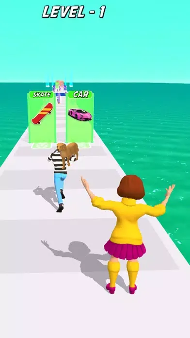 Girl Run 3D - Catch the Thief Screenshots