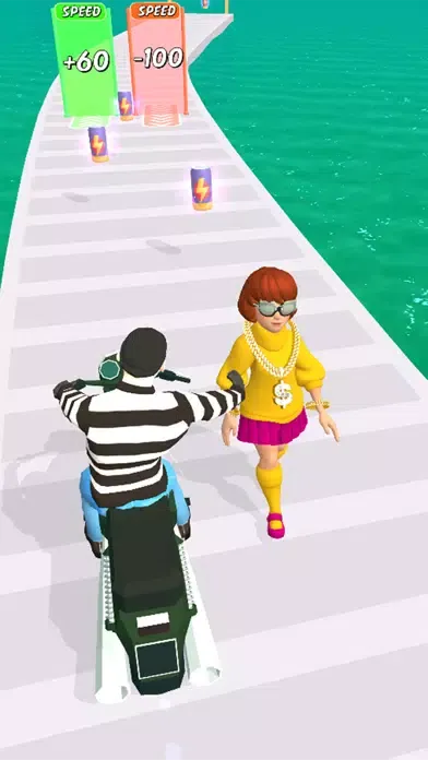 Girl Run 3D - Catch the Thief Screenshots
