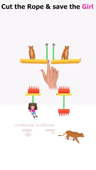 Rope Cut Puzzle سکرین شاٹس