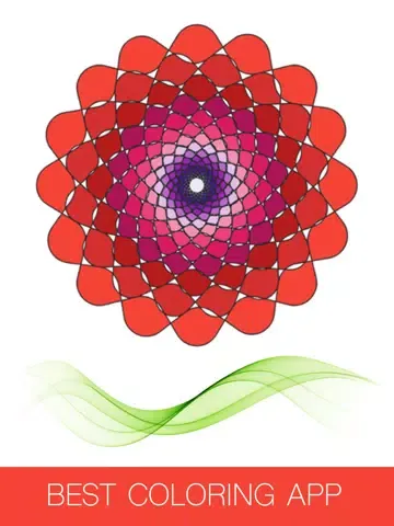 Screenshot di Colorme: Coloring Book for Adults iPad 
