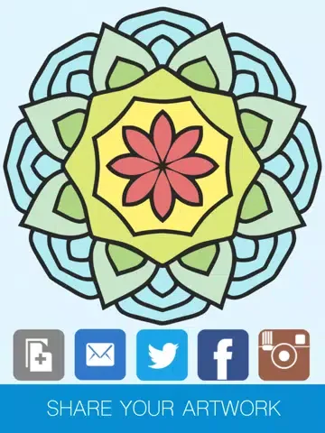 Screenshot di Colorme: Coloring Book for Adults iPad 