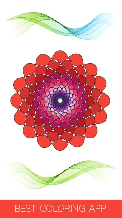 Screenshot di Colorme: Coloring Book for Adults