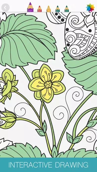 Screenshot di Colorme: Coloring Book for Adults