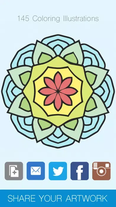 Screenshot di Colorme: Coloring Book for Adults