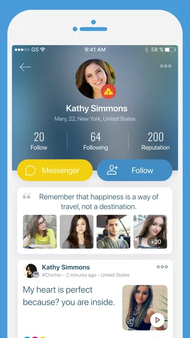 JustChill - Meet new people স্ক্রিনশট