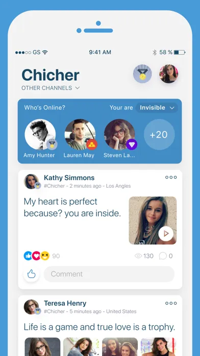 JustChill - Meet new people স্ক্রিনশট