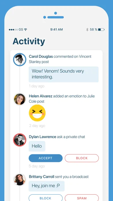 JustChill - Meet new people স্ক্রিনশট