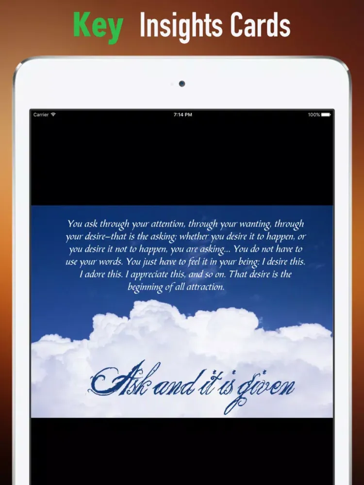 Practical Guide For Ask and It Is Given iPad  স্ক্রিনশট
