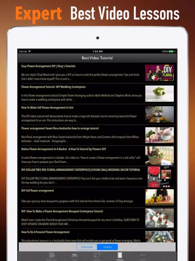 Flower Arrangement 101|Tutorial Guide and Tips iPad Screenshots