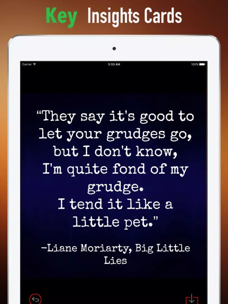 Quick Wisdom from Big Little Lies-Practical Guide iPad  স্ক্রিনশট
