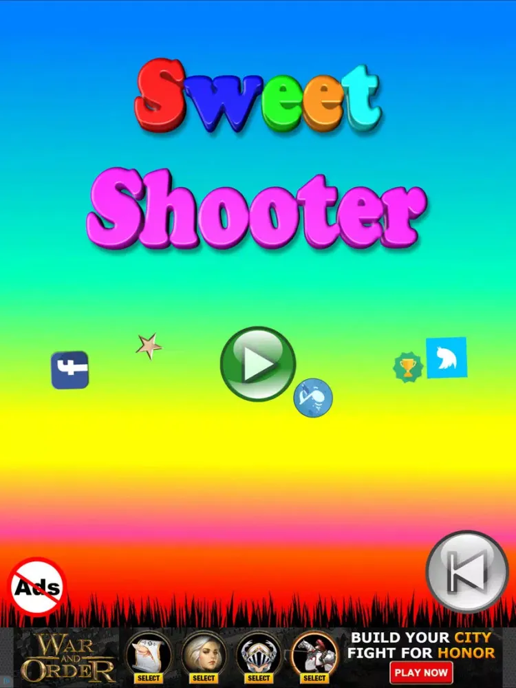 Capturas de tela do Sweet Shooter iPad 