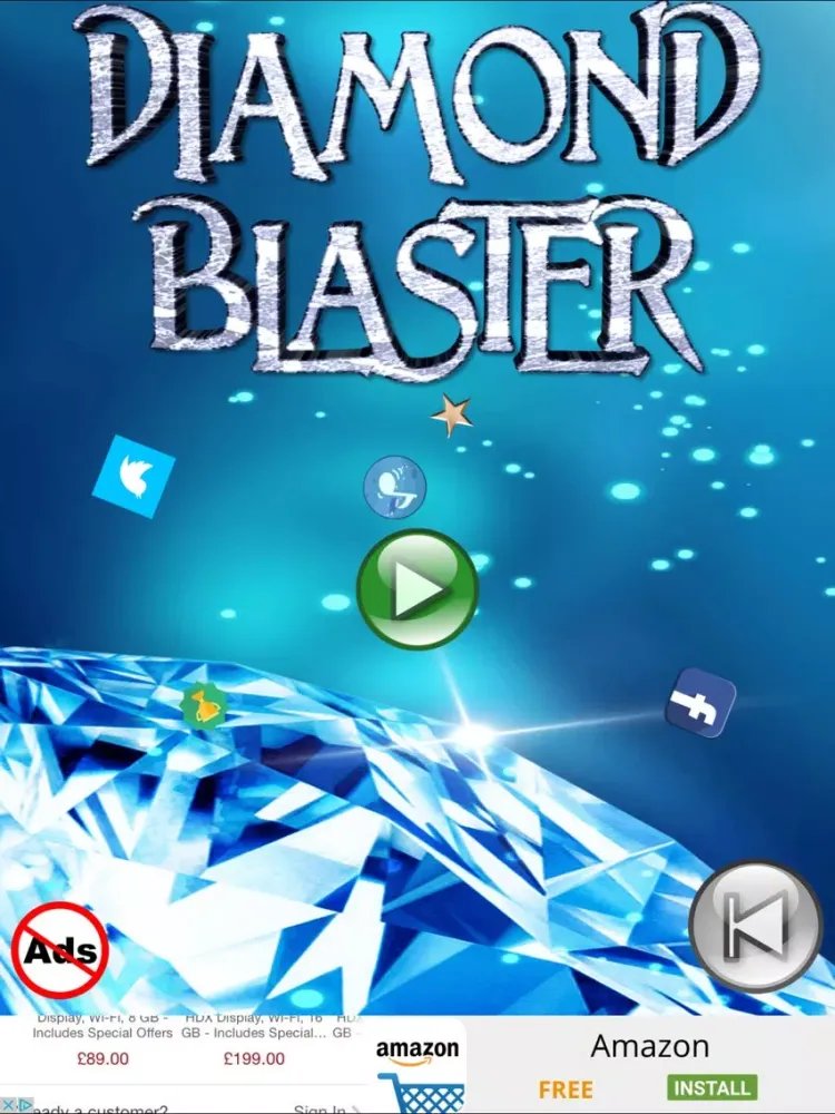 Capturas de pantalla de Diamond Blaster iPad 