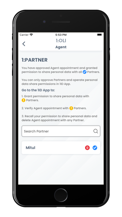 1ID - Agent App應用截圖
