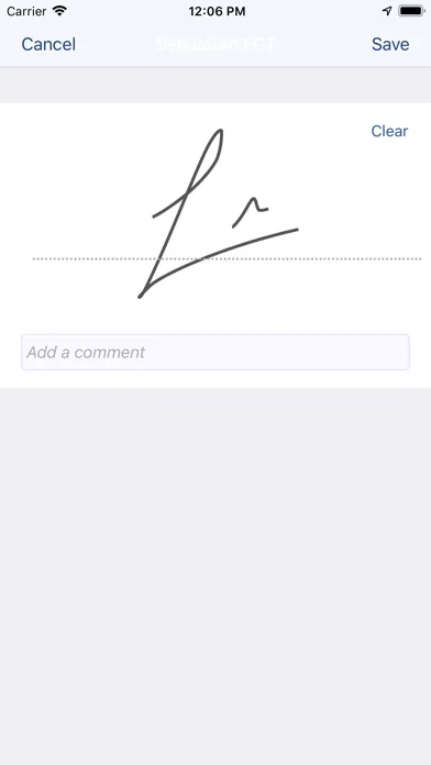 Captures d'écran de mySafetyApp