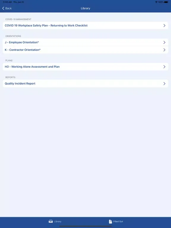 Capturas de tela do 1Life - Contractors iPad 