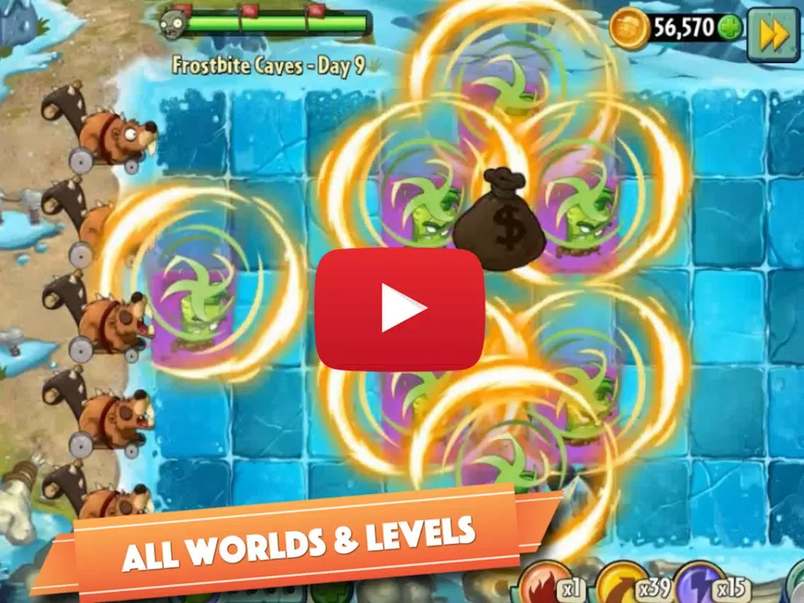 Bible Guide For Lockedgate Of Plants vs. Zombies 2 iPad 應用截圖