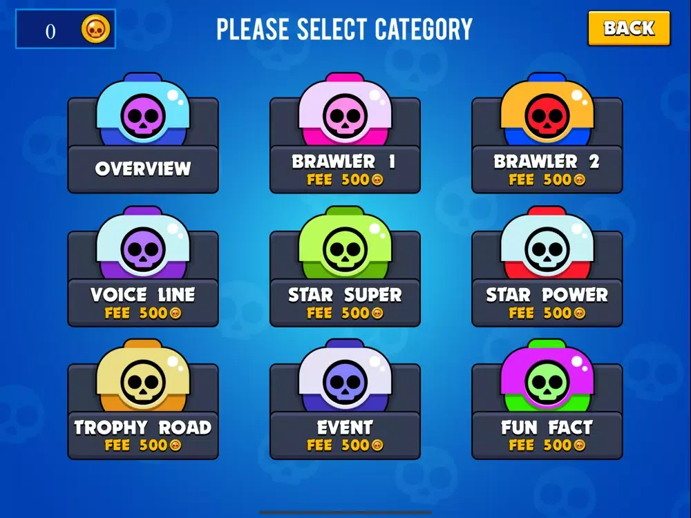 Open Box Of Brawl Stars Trivia iPad  سکرین شاٹس