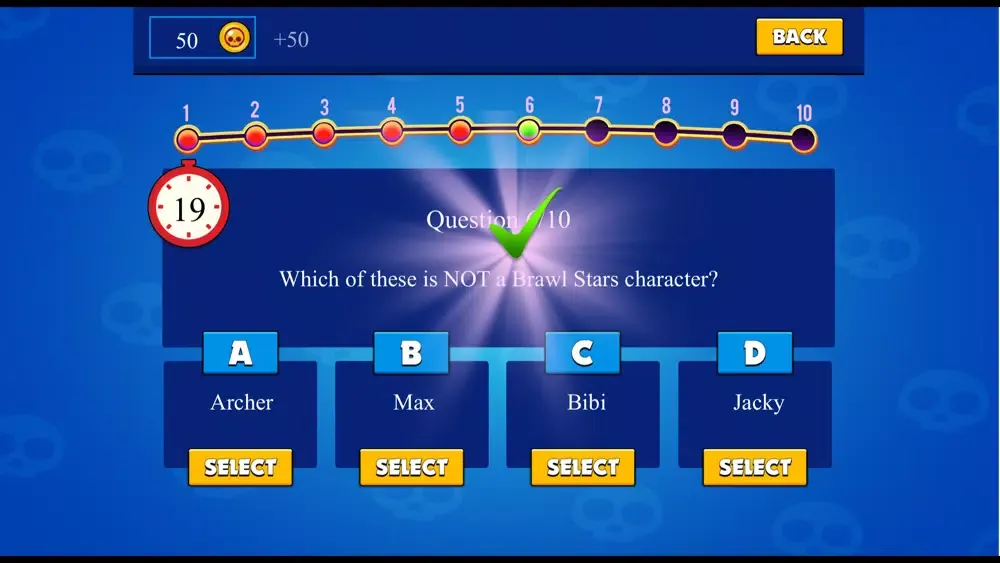 Open Box Of Brawl Stars Trivia سکرین شاٹس