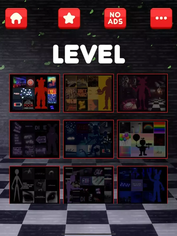 Screenshot di FNAF Jigsaw Puzzle Collection iPad 