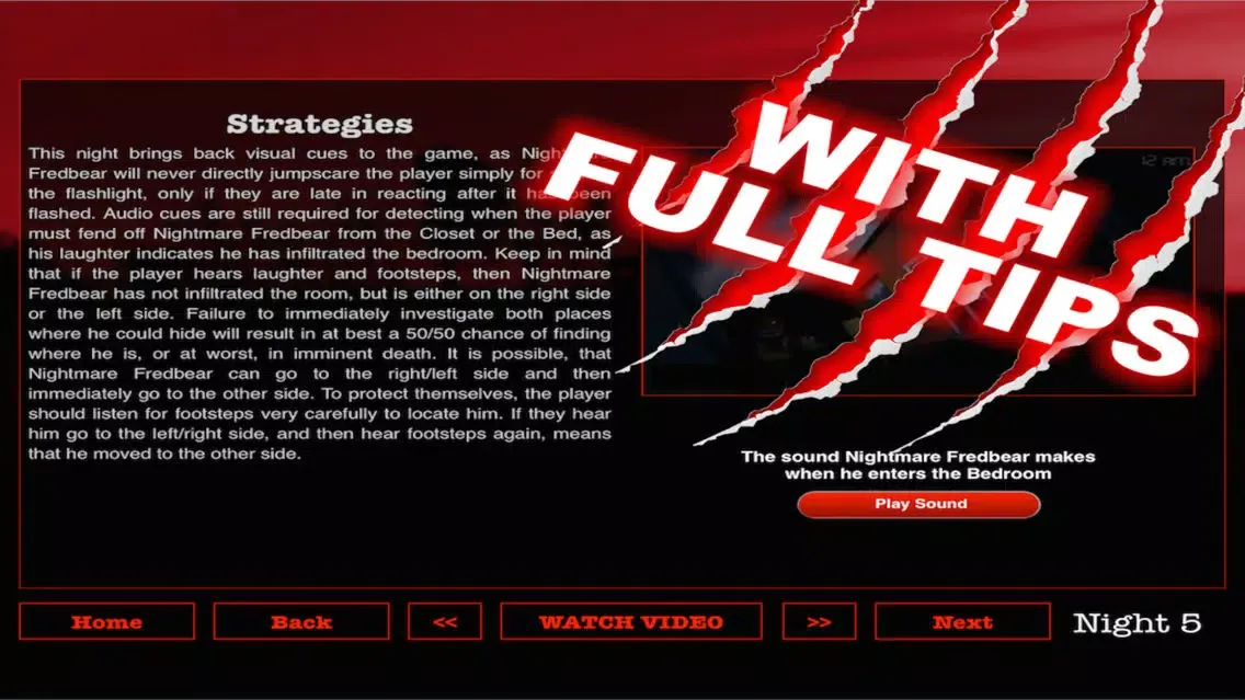 Cheats Offline For Five Nights At Freddy's 4 स्क्रीनशॉट