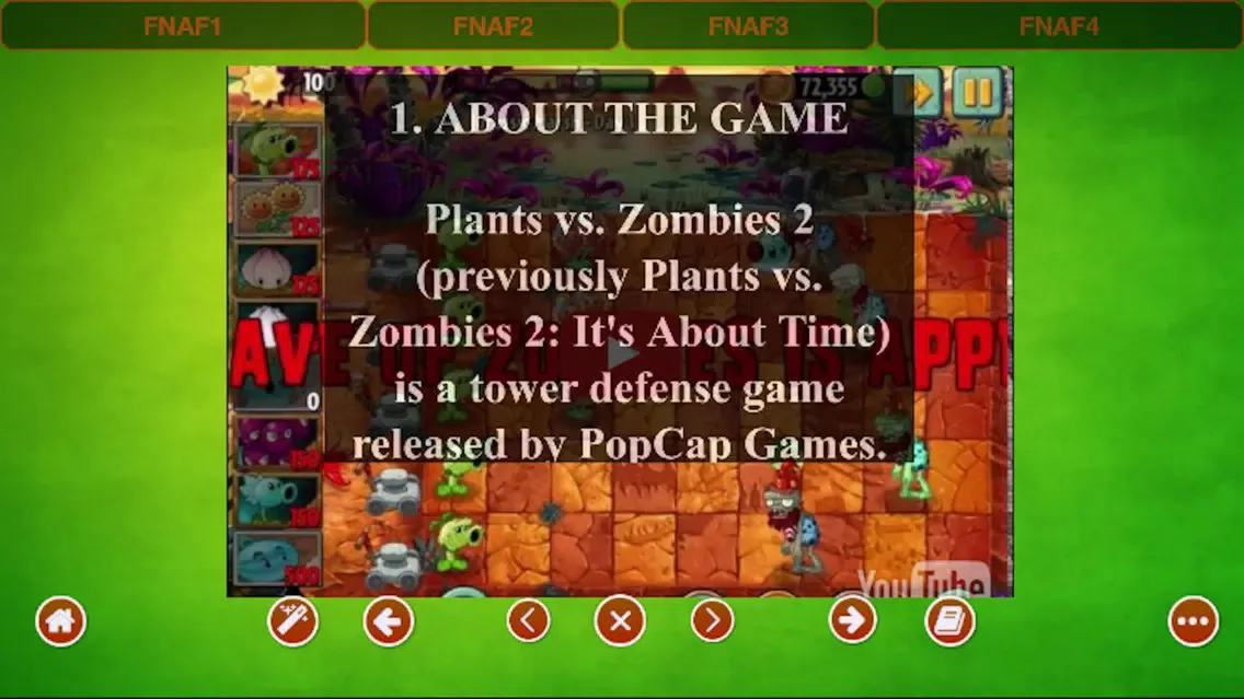 Captures d'écran de Best Cheats For Plants vs. Zombies 2 Pro