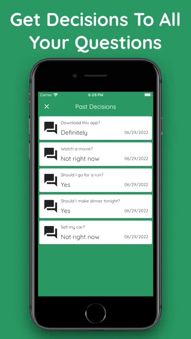 Decider - A Life Guide Ekran Görüntüleri
