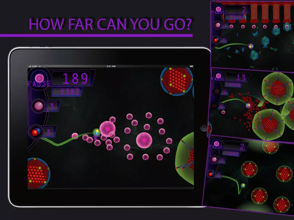 Magnetic Jump Ball iPad  Screenshots
