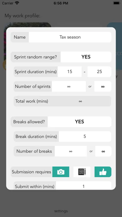 How's Work: manage work time Screenshots