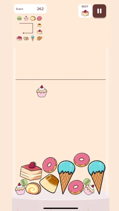 Sweets Game - Fun Merge Game স্ক্রিনশট