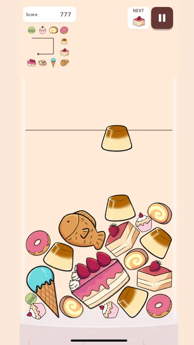 Sweets Game - Fun Merge Game স্ক্রিনশট