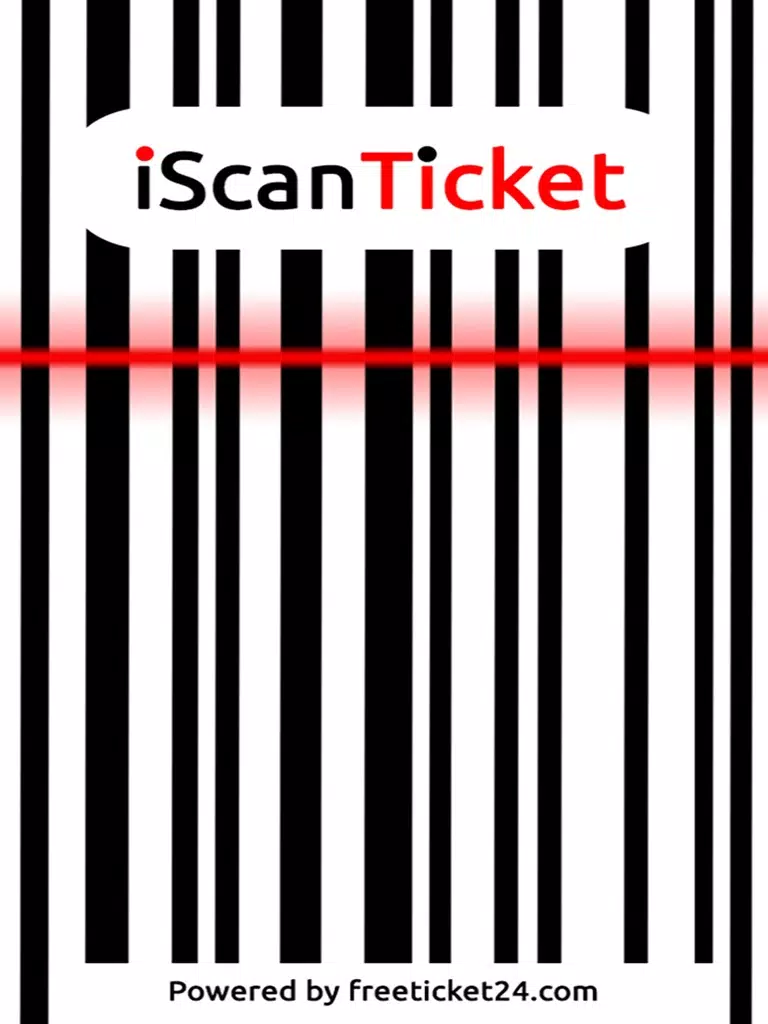 Tangkapan layar iScanTicket V2 iPad 