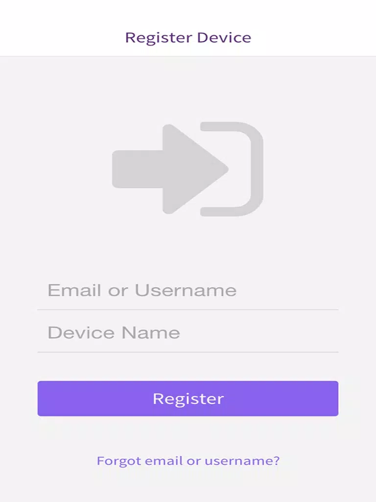 Tangkapan layar iScanTicket V2 iPad 