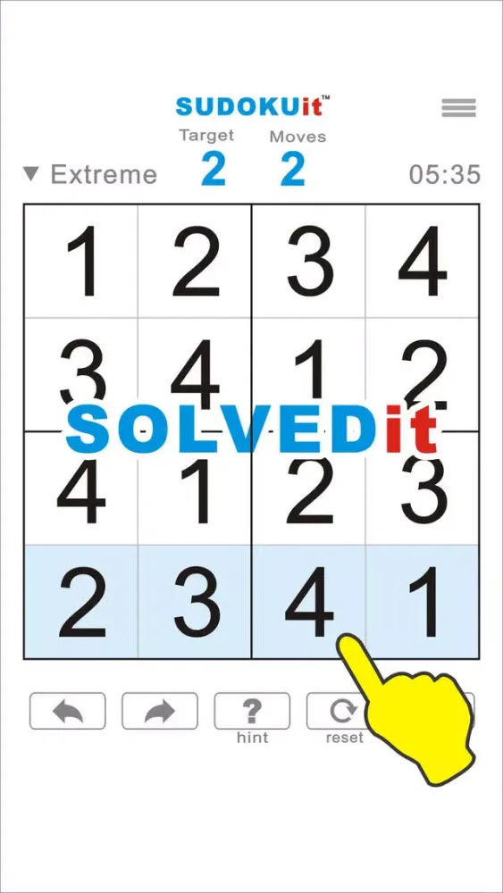 ภาพหน้าจอของ SUDOKUit