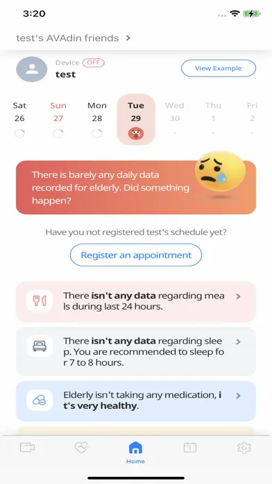 AVAdin Family (Dexcom) Screenshots