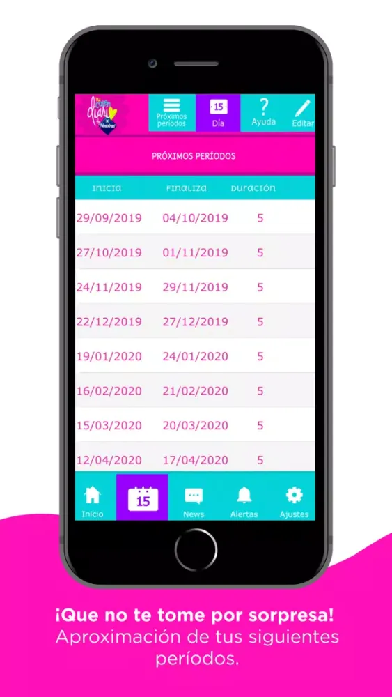 Mi Calendiario سکرین شاٹس
