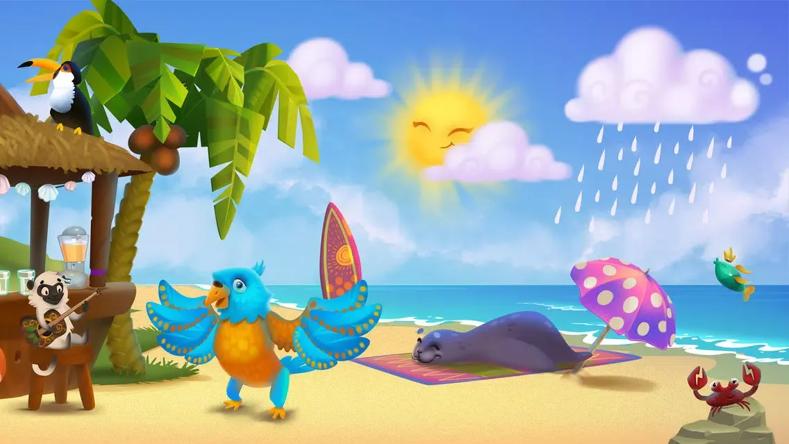 Screenshot di Music beach - Animal band