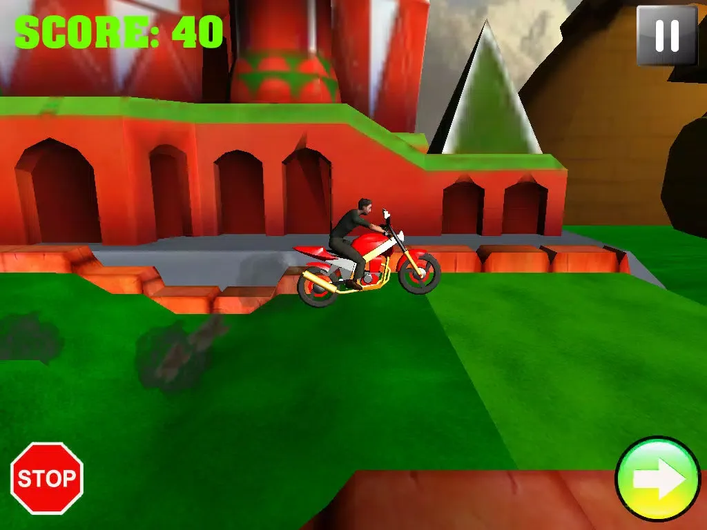 Bike Rider - Extreme Stunt Man Free iPad  Screenshots