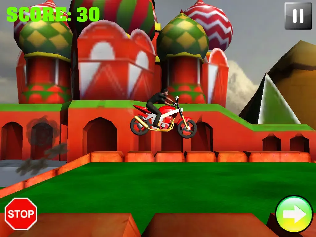 Bike Rider - Extreme Stunt Man Free iPad  Screenshots