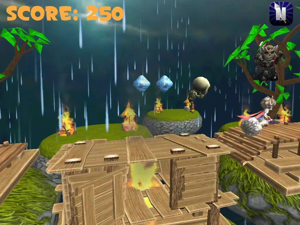 Escape The Dead 3D Run Free iPad  স্ক্রিনশট